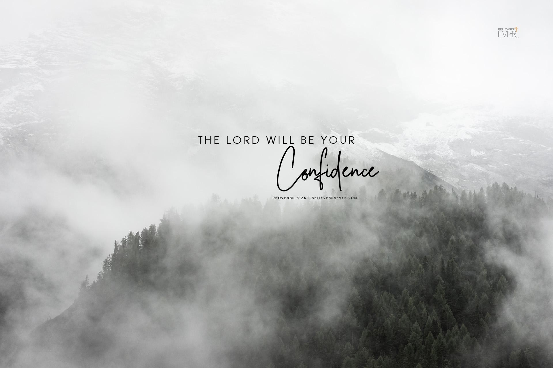 1920x1280 The Lord will be your confidence, Desktop