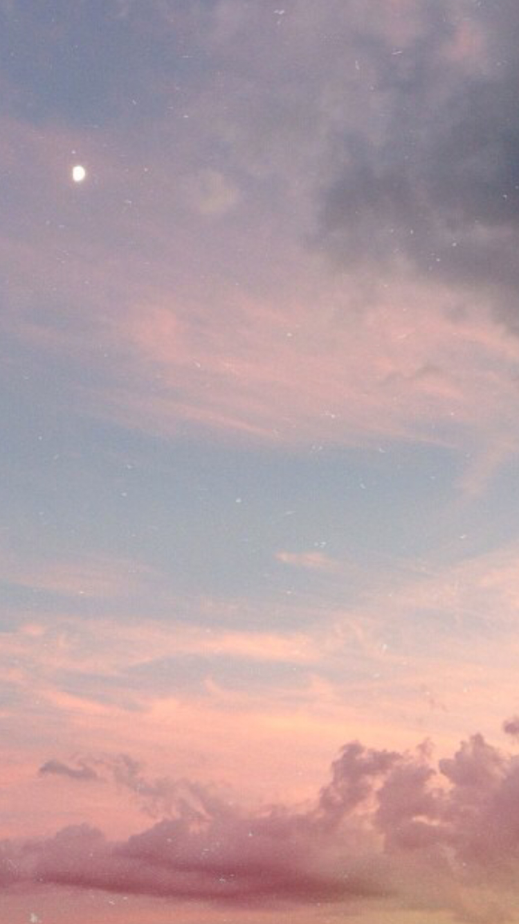 750x1340 light pink aesthetic aesthetic, Cloud wallpaper, Clouds wallpaper iphone, Phone