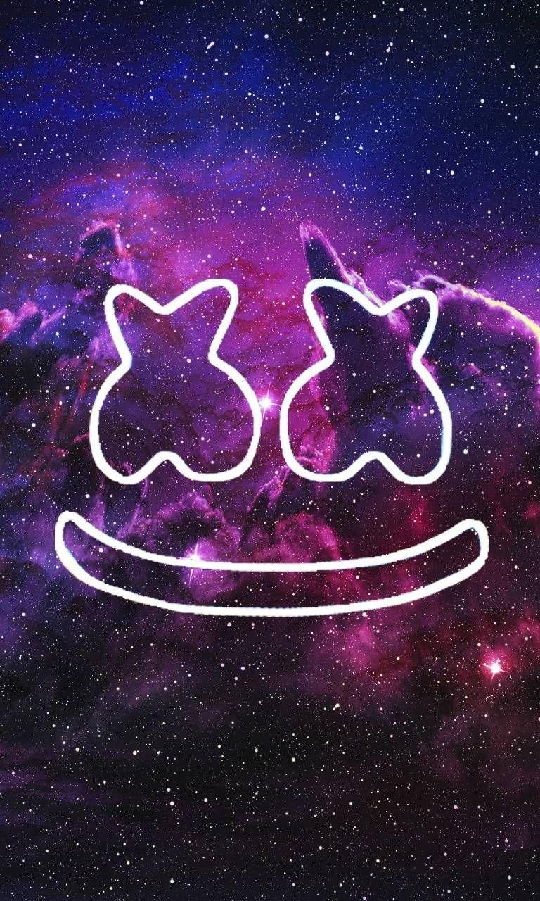 770x1280 Download marshmello Wallpaper by TioRodryxd now. Browse millions of popular galaxy Wallpa. Cute wallpaper, Neon wallpaper, Galaxy wallpaper, Phone