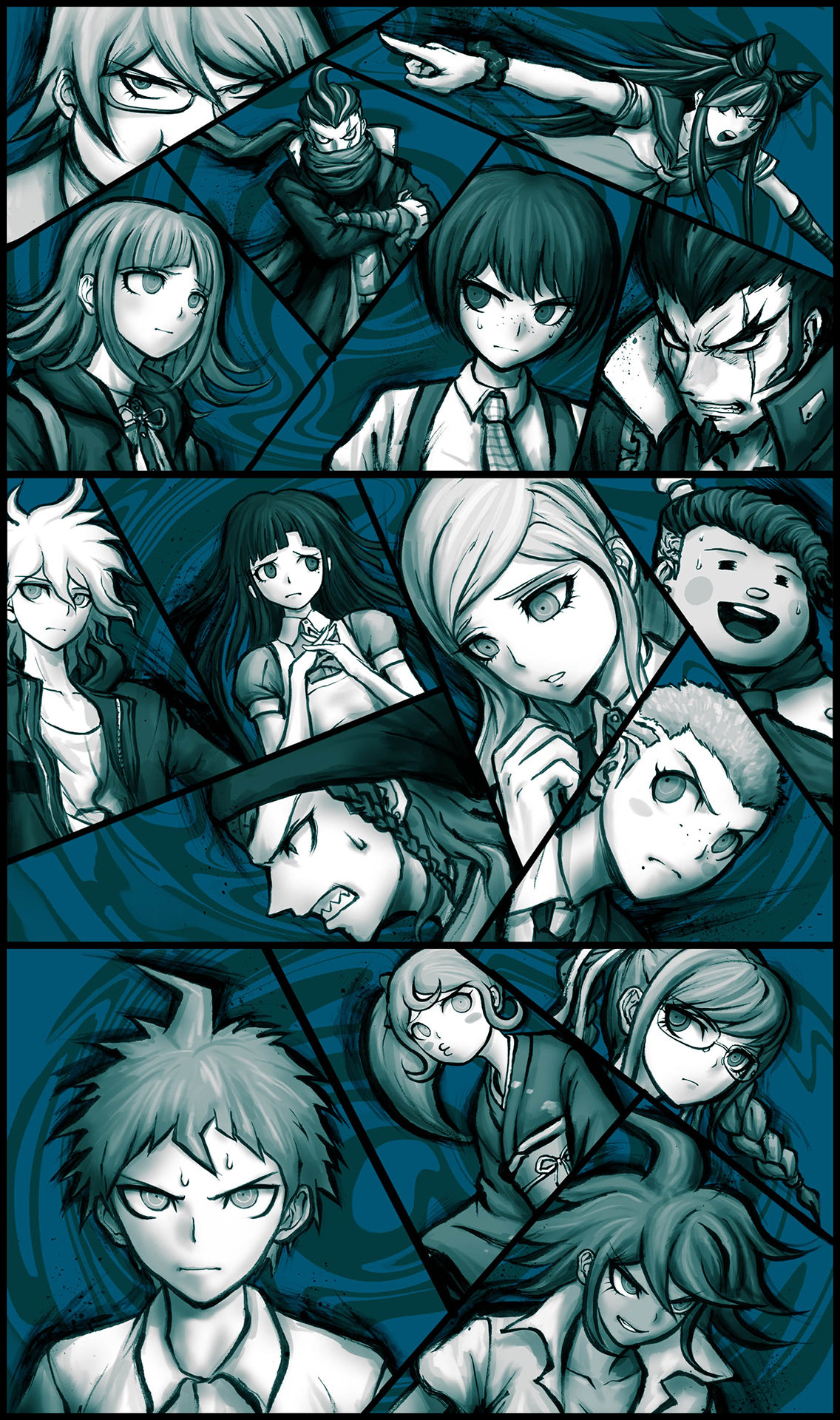 1140x1920 Danganronpa 2 Wallpaper, Phone