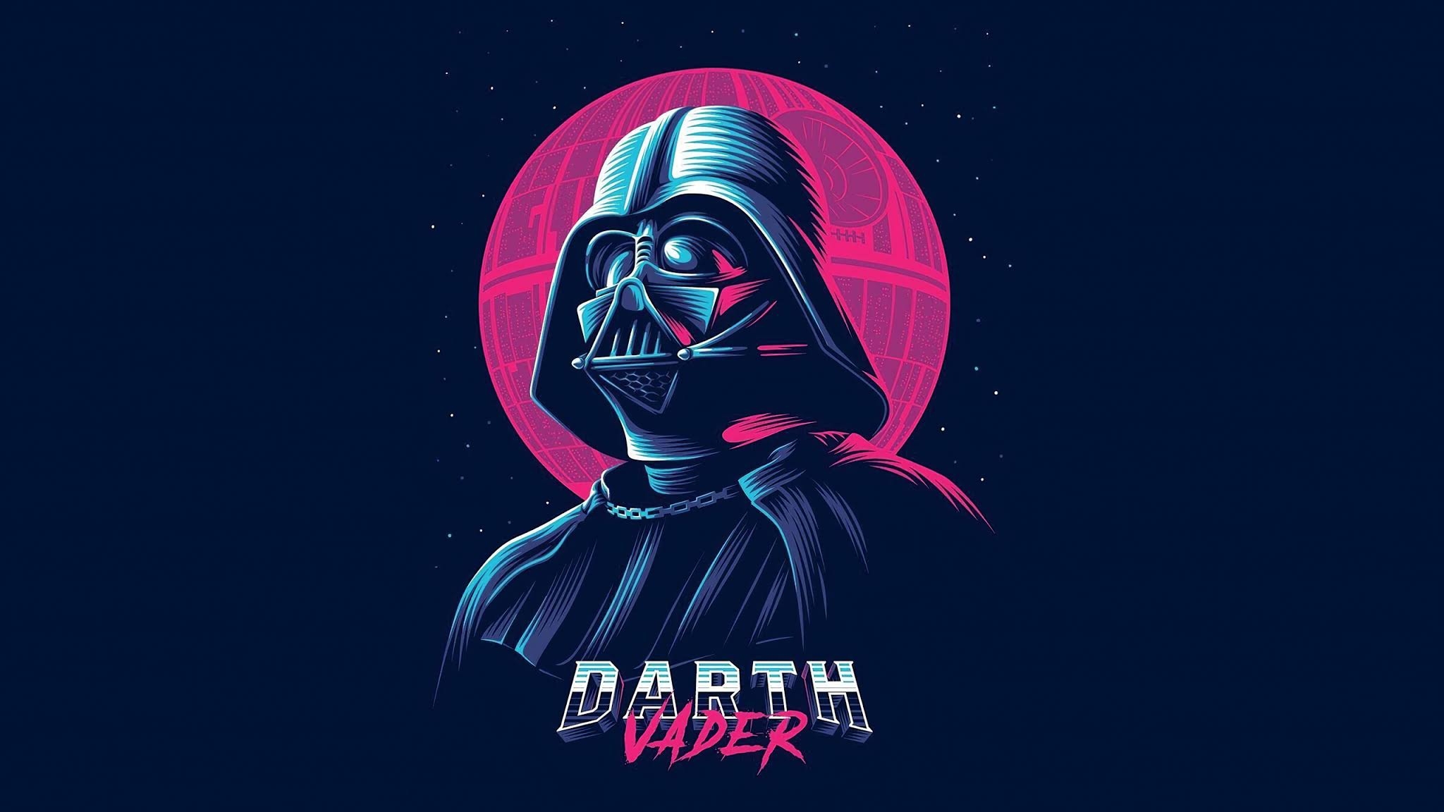 2050x1160 Darth Vader Minimal Wallpaper, Desktop