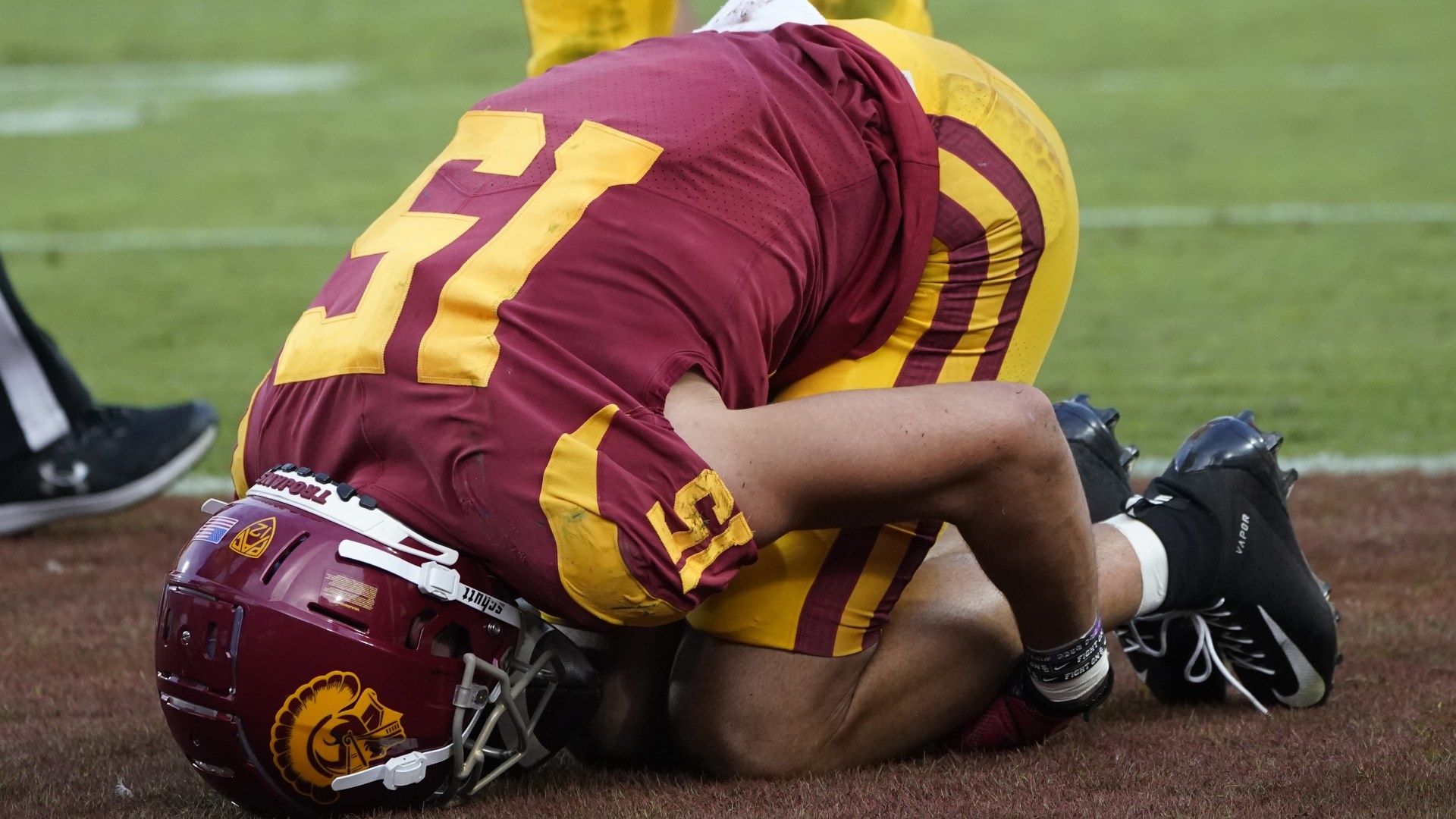 1920x1080 USC WR Drake London out for season with broken ankle Photo, Desktop