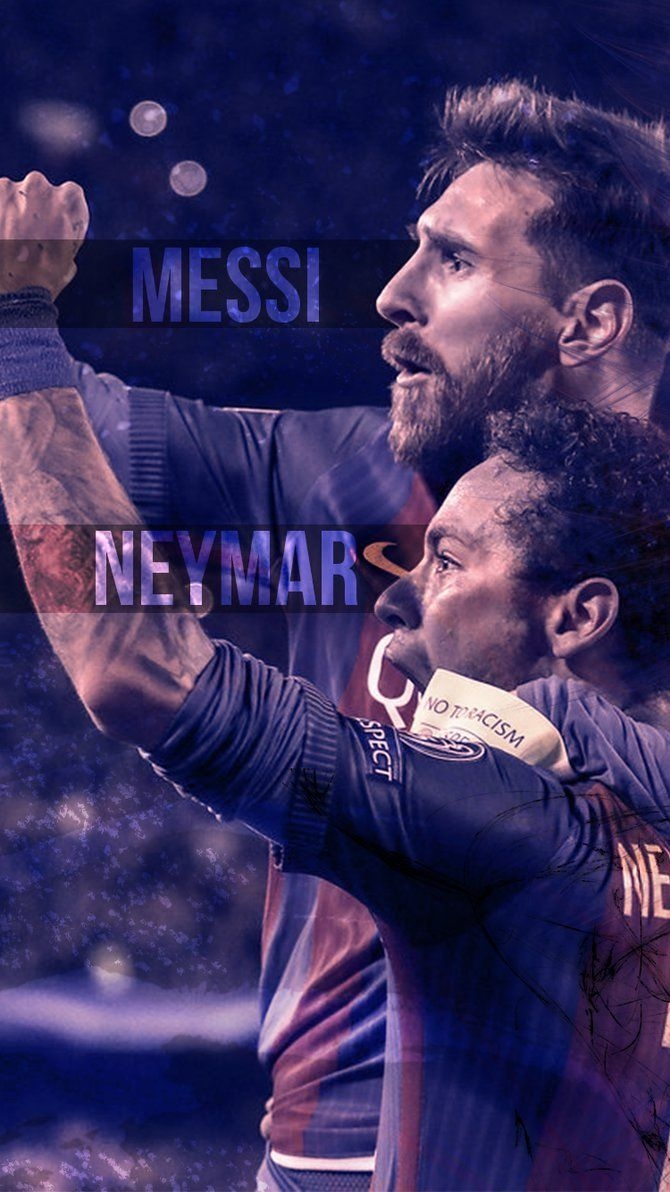 670x1200 Messi and Neymar iPhone Wallpaper.com, Phone