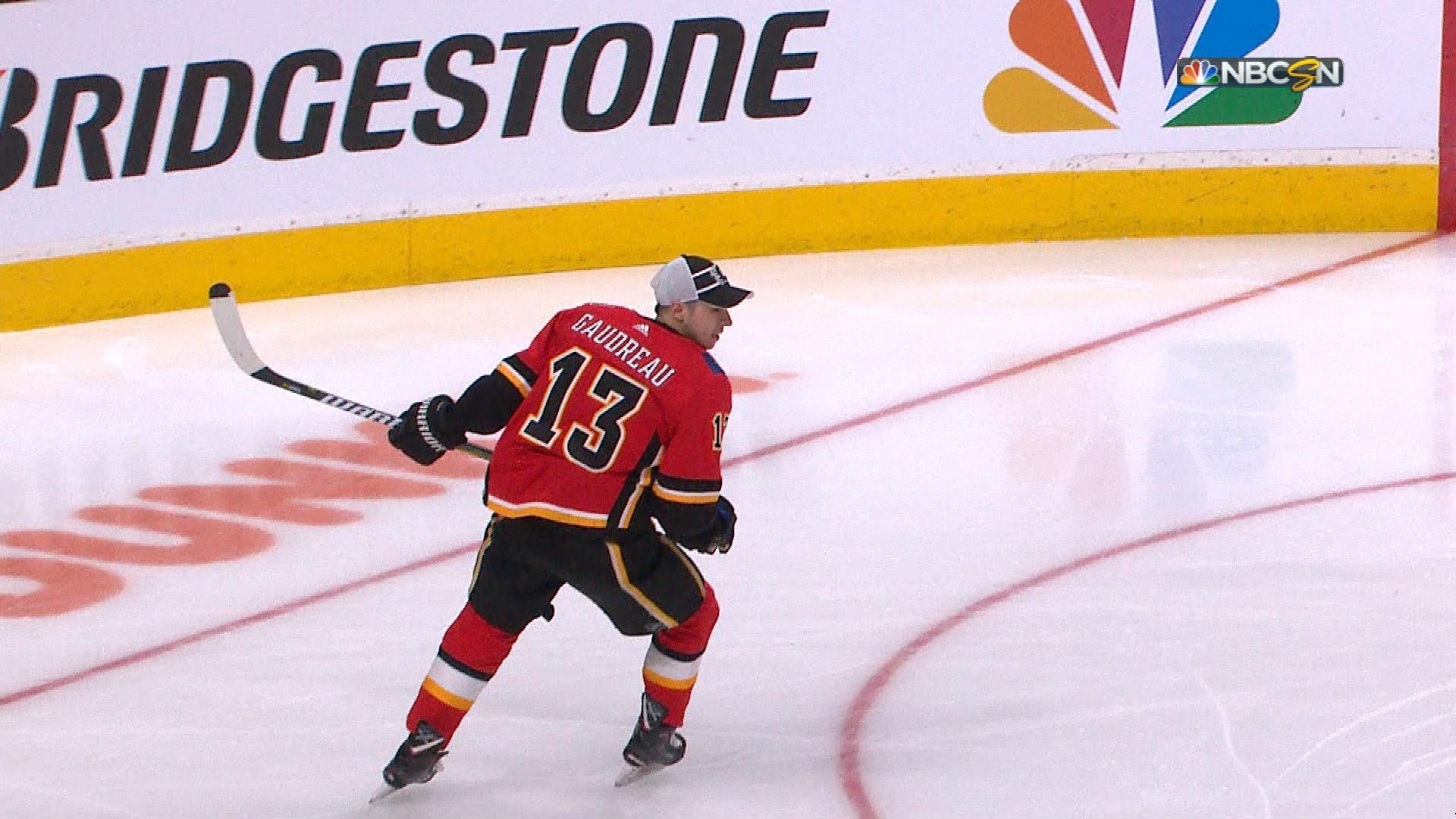 1920x1080 Calgary Flames' Johnny Gaudreau wins 2019 NHL Puck Control, Desktop