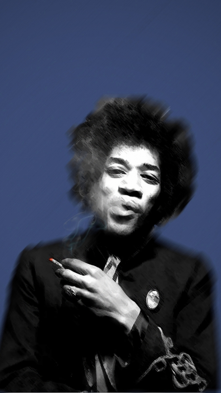 720x1280 Jimi Hendrix Phone Wallpaper, Phone