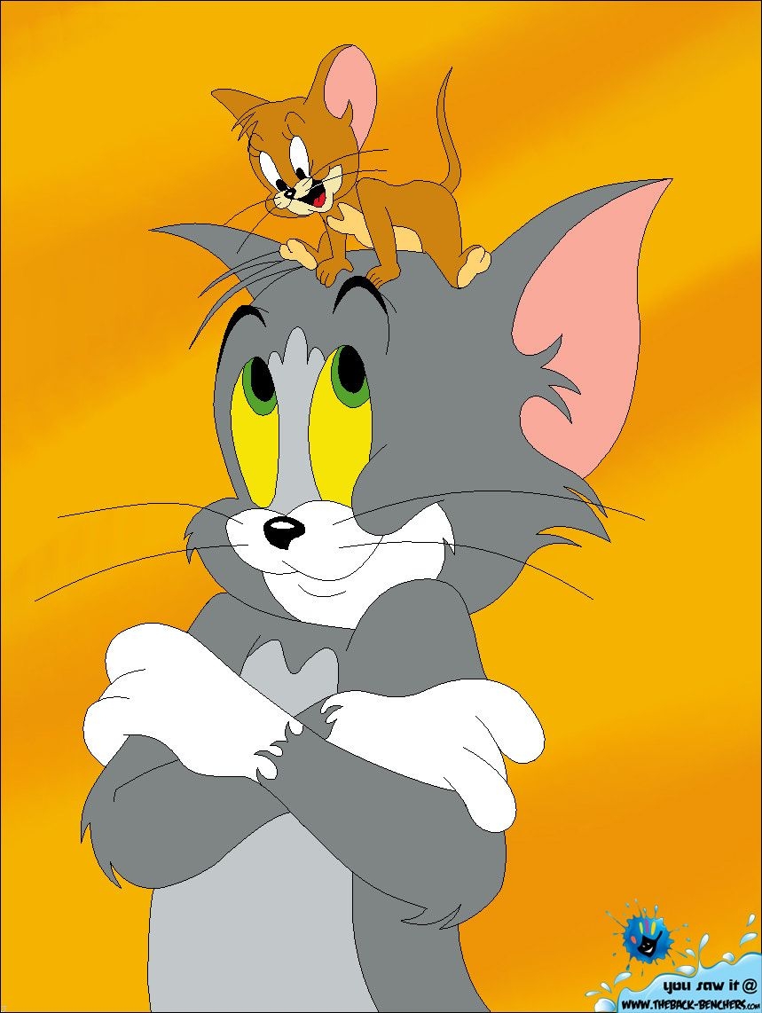 860x1150 Tom And Jerry Funny Picture, Phone