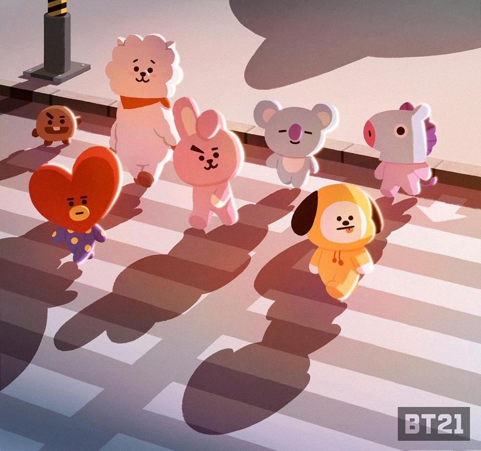 960x910 BT21, Desktop