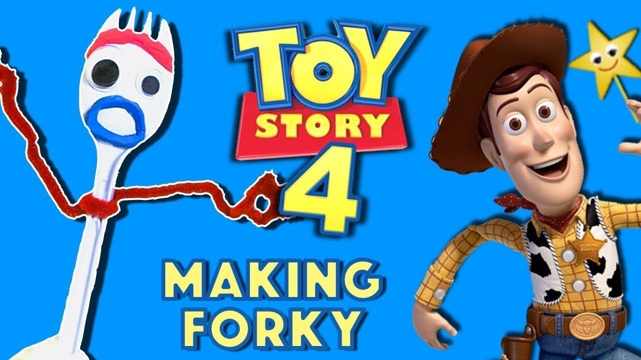 1280x720 Making Forky. Toy Story 4. Diy crafts videos, Craft videos, Desktop