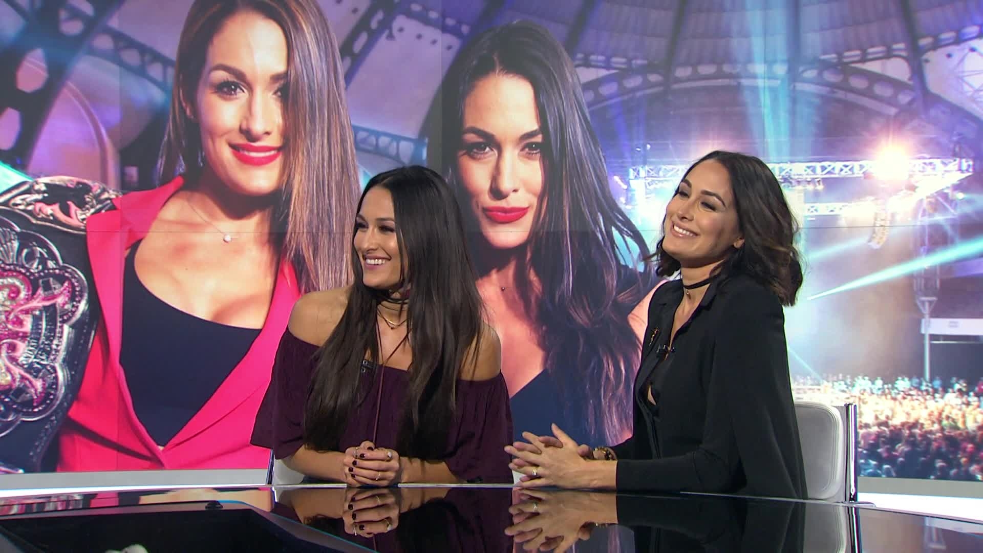 1920x1080 WWE: Bella Twins talk UK, Halloween, John Cena and high tea. WWE, Desktop