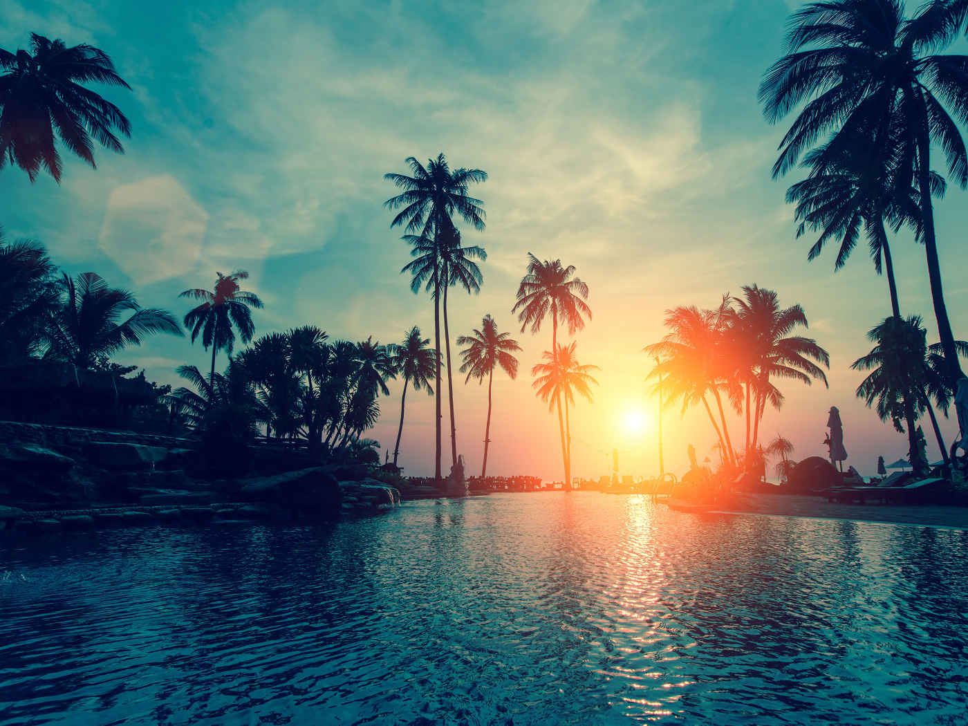 1400x1050 Free download Sunset bright summer sun over a tropical beach Desktop wallpaper [] for your Desktop, Mobile & Tablet. Explore Tropical Preppy Summer Wallpaper. Preppy iPhone Wallpaper, Preppy Wallpaper, Desktop