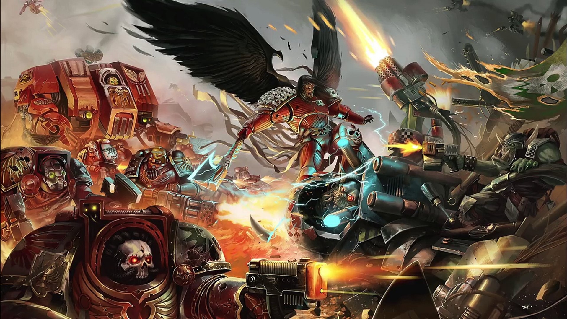 1920x1080 Blood Angels Vs Thousand Sons, Desktop