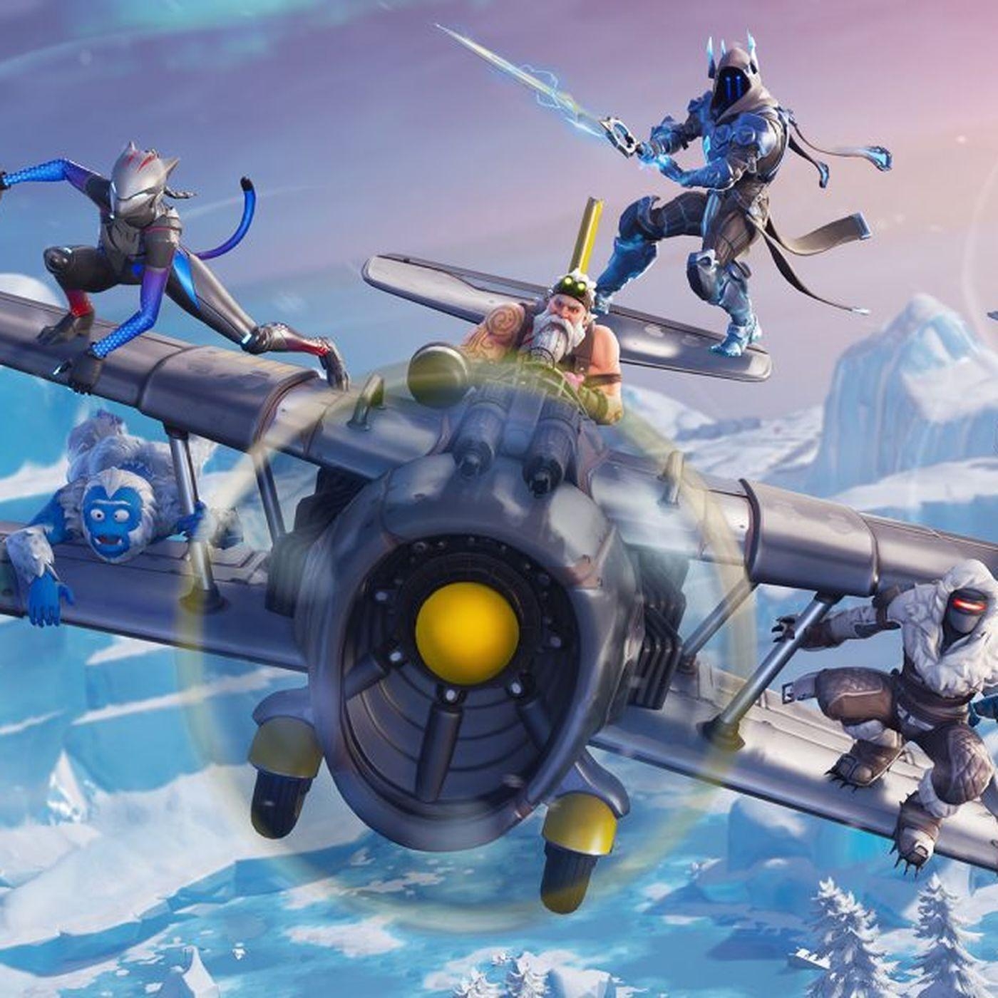 1400x1400 Fortnite season 7 arrives with Santa, planes, and lots of snow, Phone