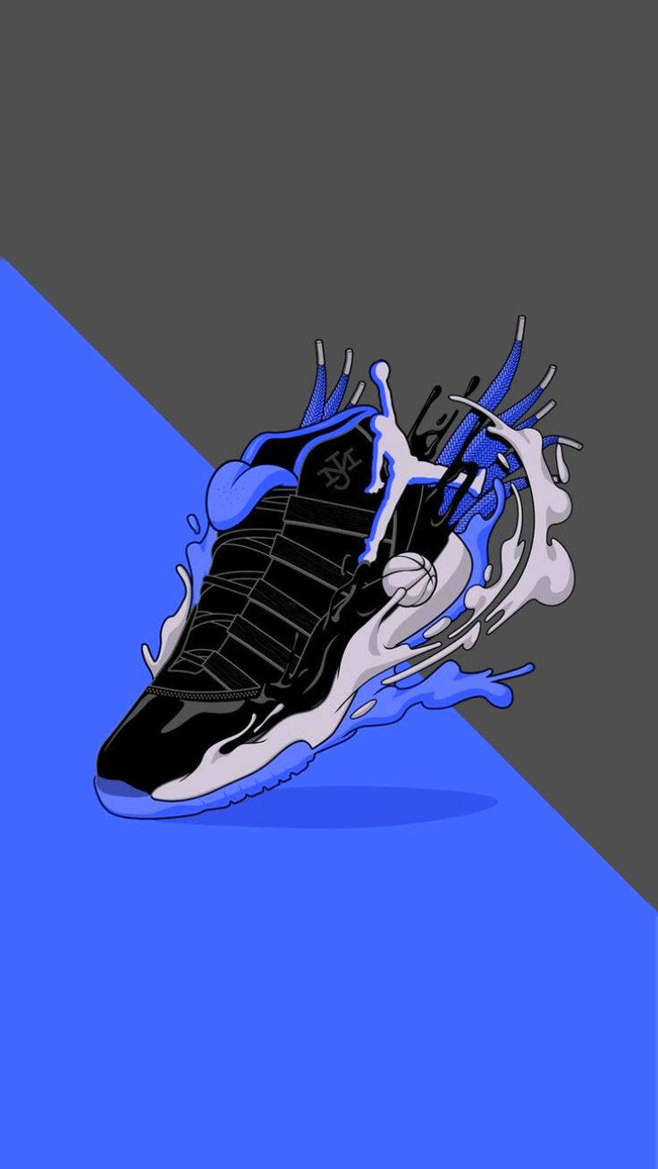 740x1310 Download Cool Drip Sneaker Wallpaper, Phone