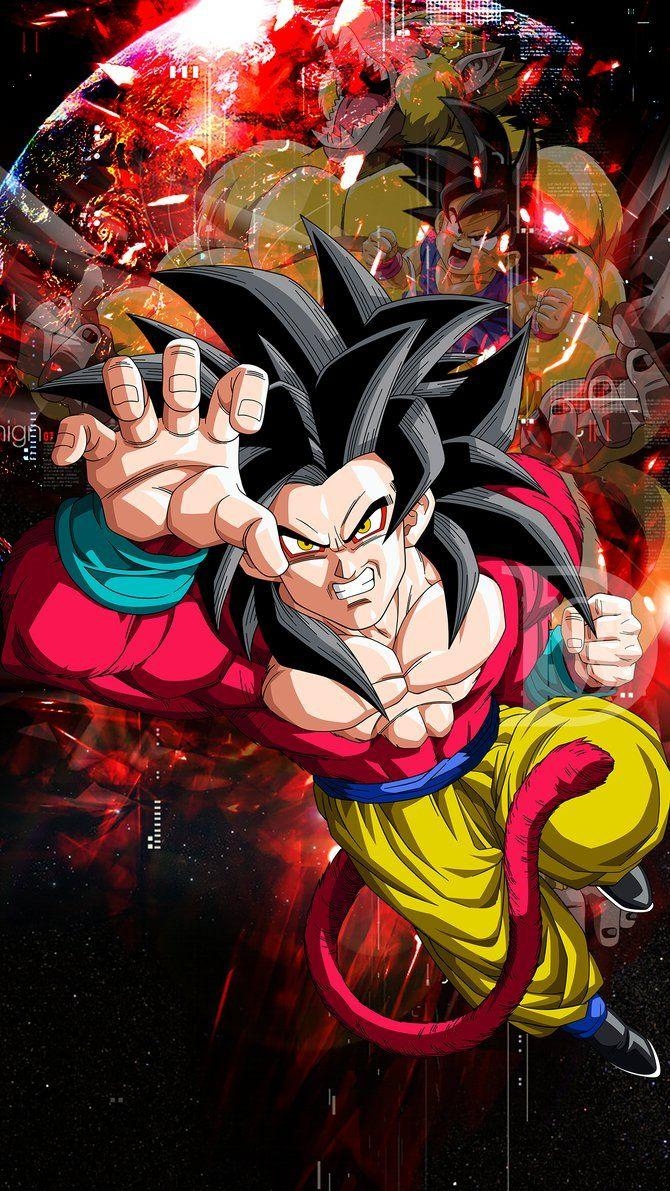 670x1200 Cory Klein (SSJ4 Goku) Wallpaper, Phone