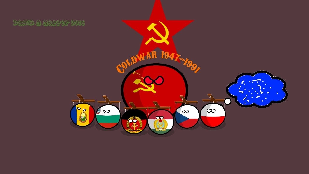 1280x720 Countryball Wallpaper Cold war, Desktop