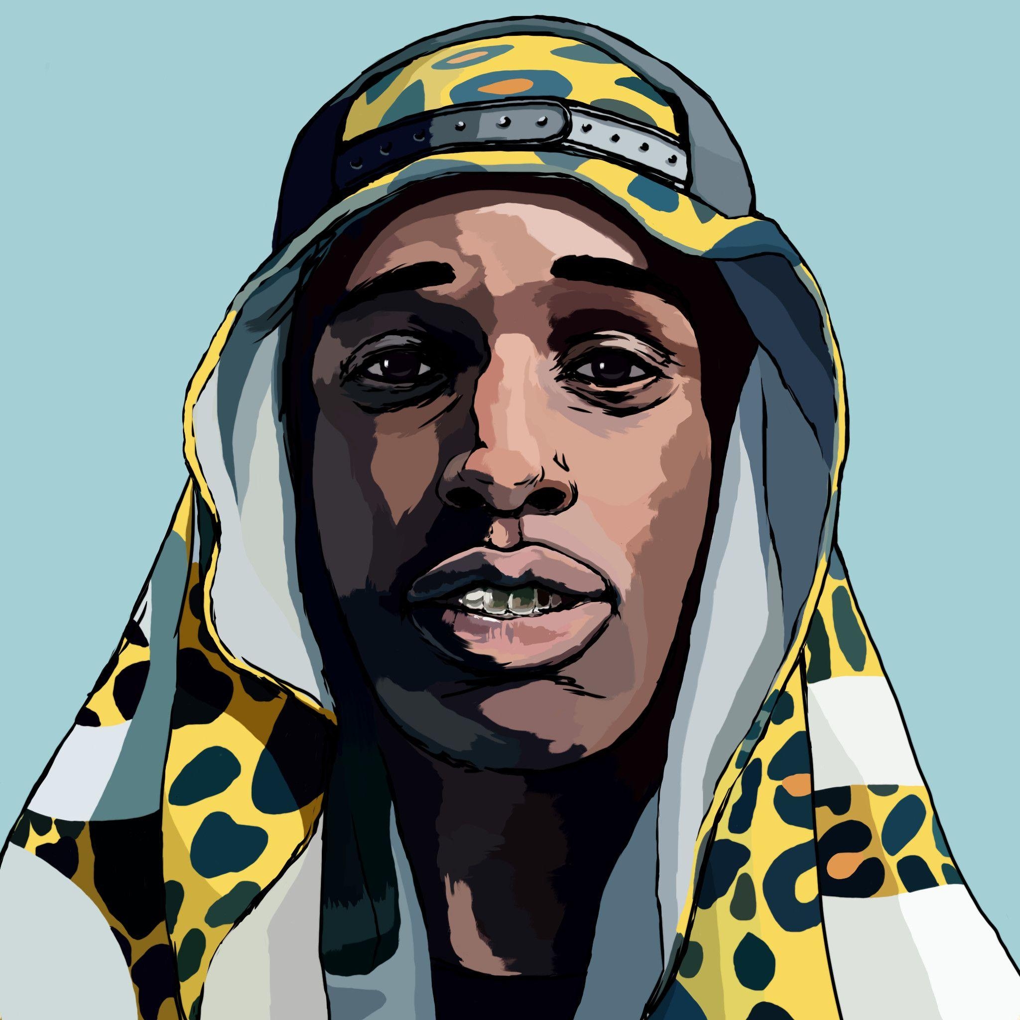 2050x2050 px ASAP Rocky HD, Phone