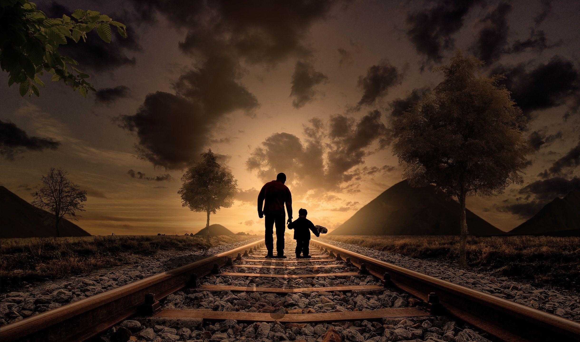 2440x1440 Father Son Wallpaper Free Father Son Background, Desktop