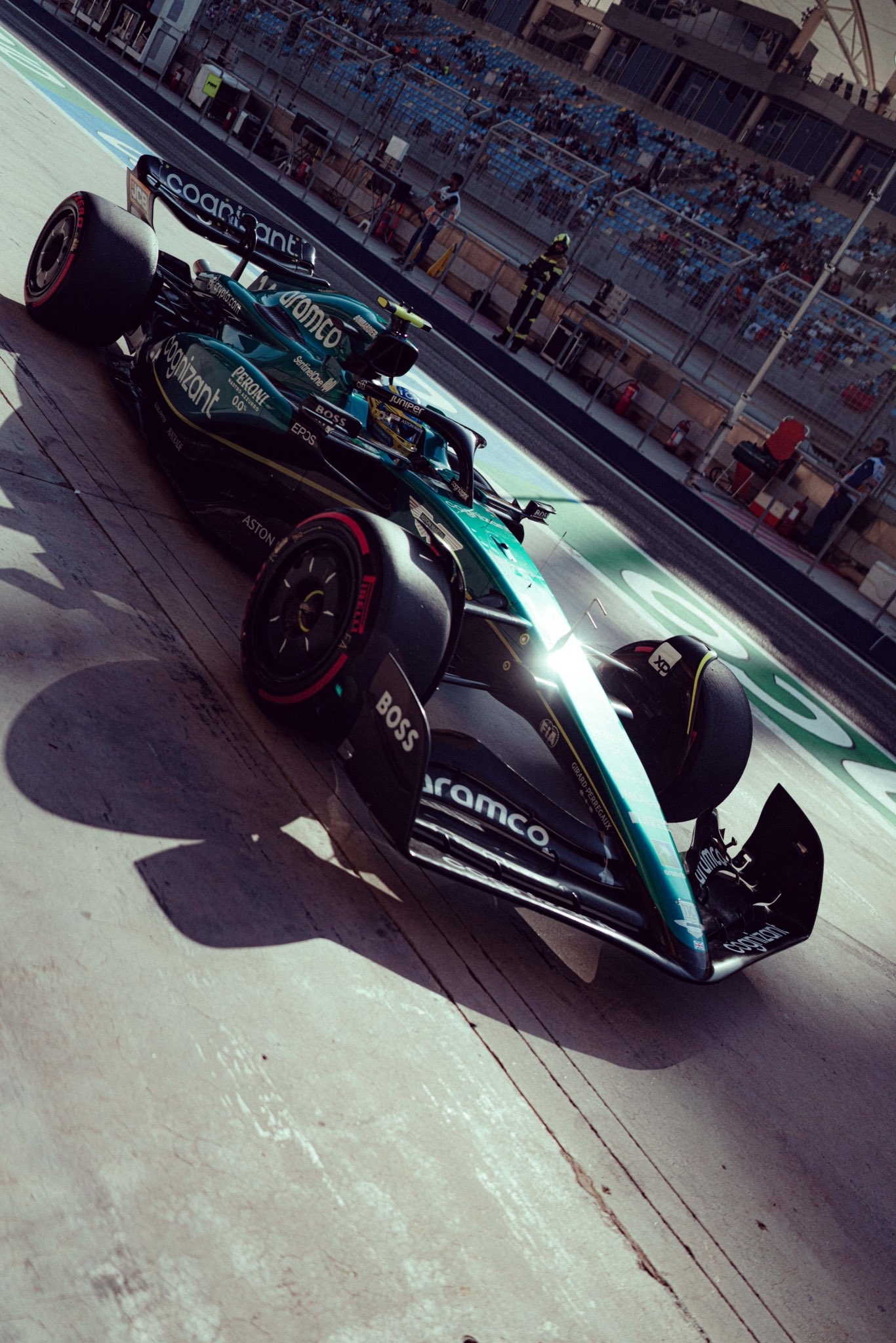 1370x2050 Aston Martin Aramco Cognizant F1 Team's in the mood for some weekend wallpaper?, Phone