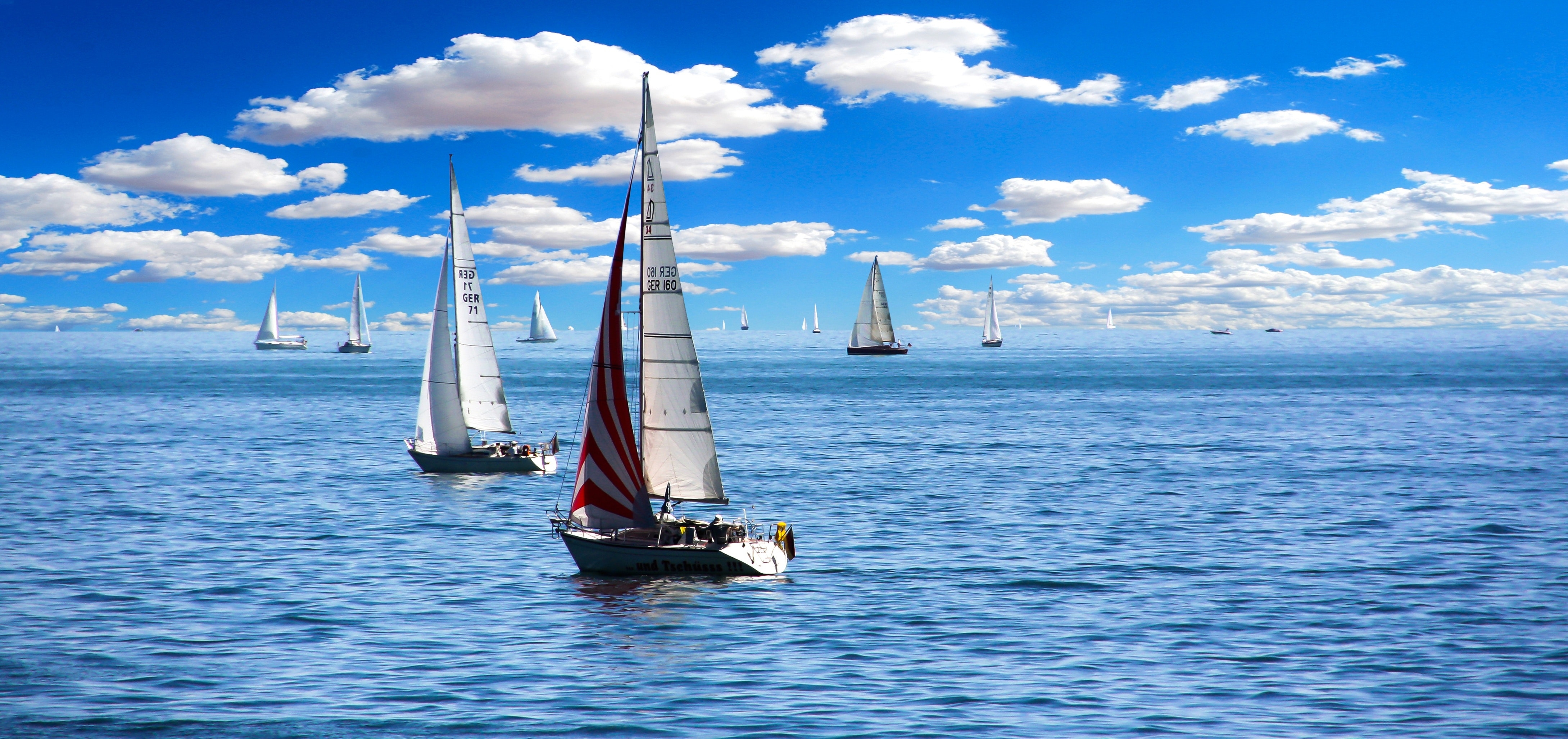 4360x2060 Best Sailboats Photo · 100% Free Downloads, Dual Screen