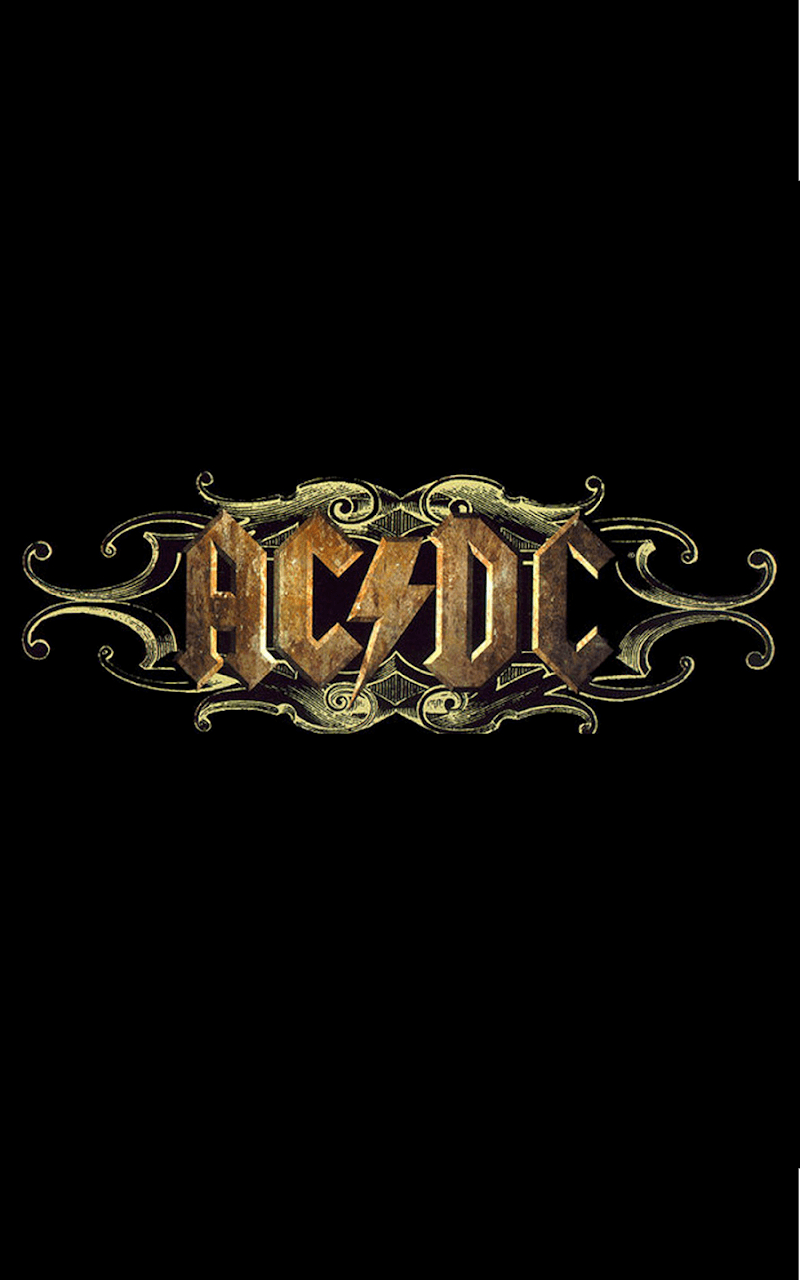 800x1280 Android Best Wallpaper: ACDC Rock Band Logo Android Best Wallpaper, Phone