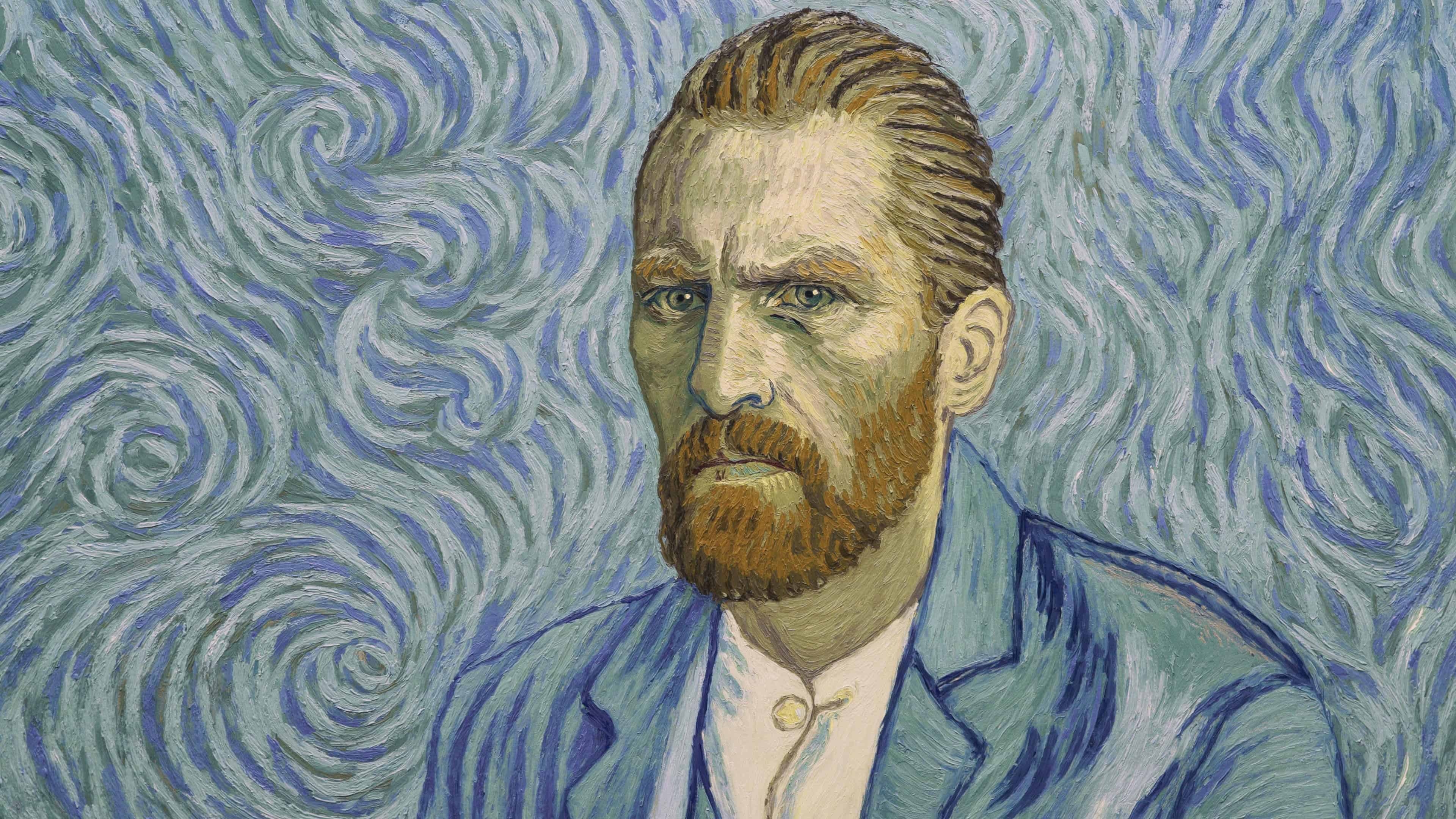 3840x2160 Vincent Van Gogh Self Portrait Painting UHD 4K Wallpaper, Desktop