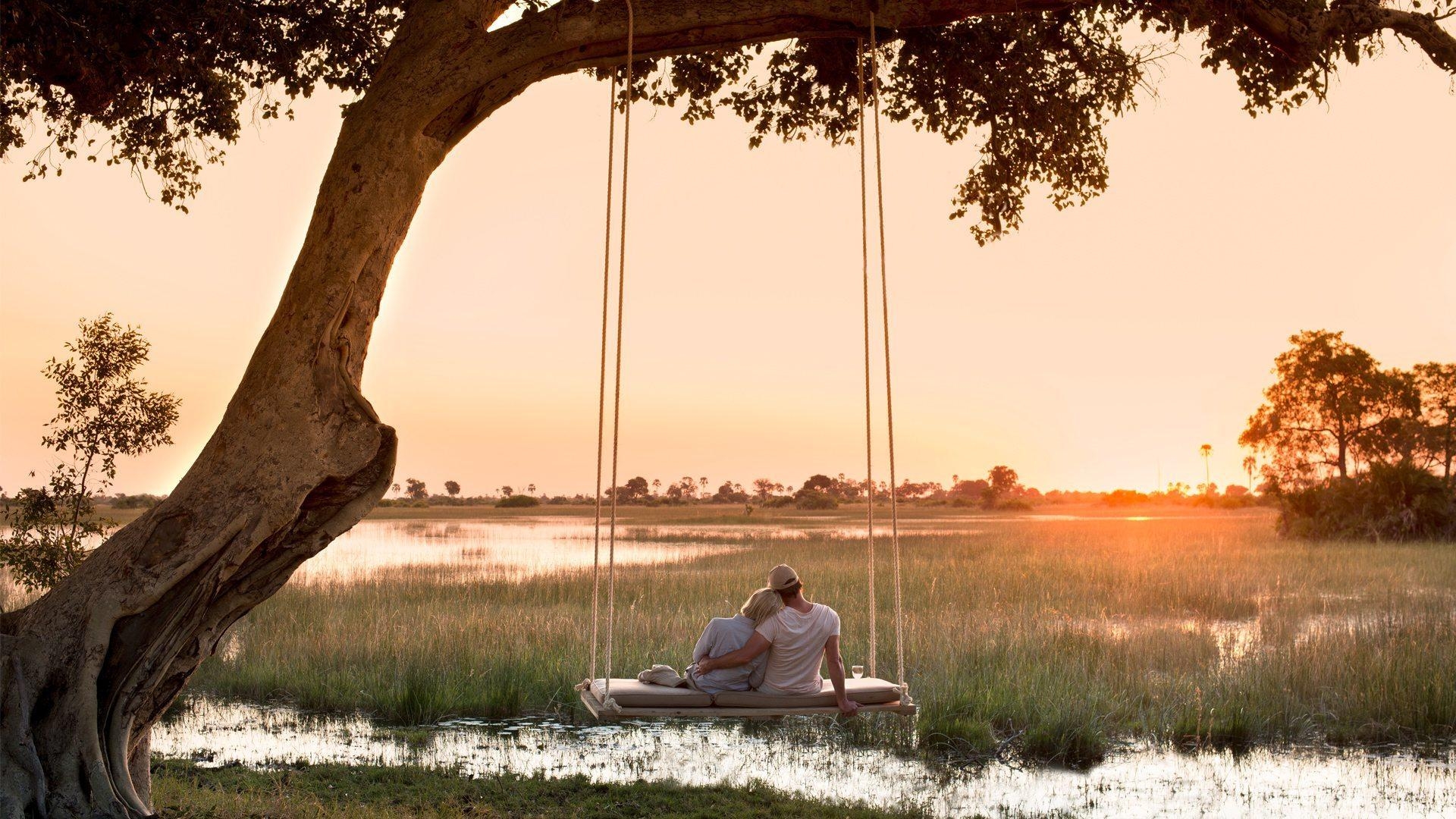 1920x1080 Nxai Pan National Park. Luxury Botswana Safari, Desktop