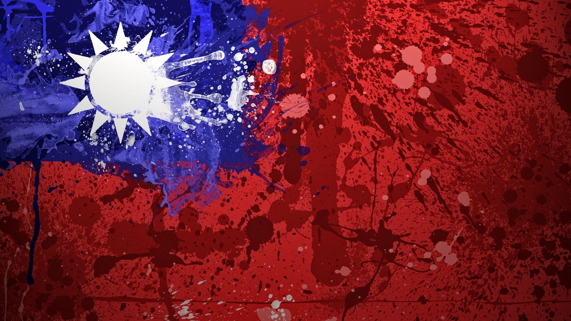 1920x1080 Taiwan Flag HD Wallpaper, Background Image, Desktop