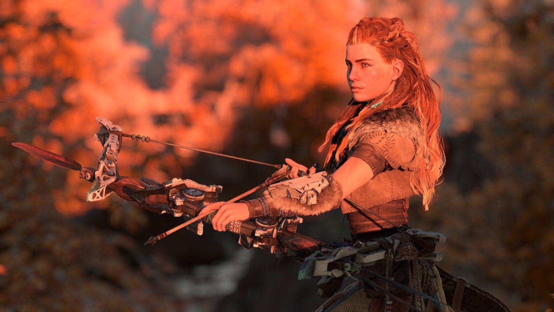 1920x1080 Aloy (Horizon Zero Dawn) HD Wallpaper. Background, Desktop