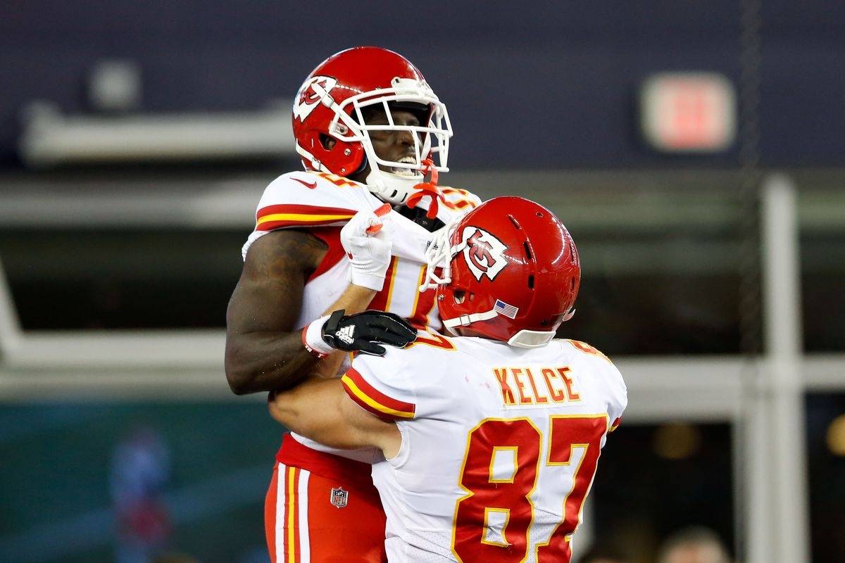 1200x800 Kansas City Chiefs TE Travis Kelce: Here's what Tyreek Hill and Sammy Watkins can do for everyone else, Desktop