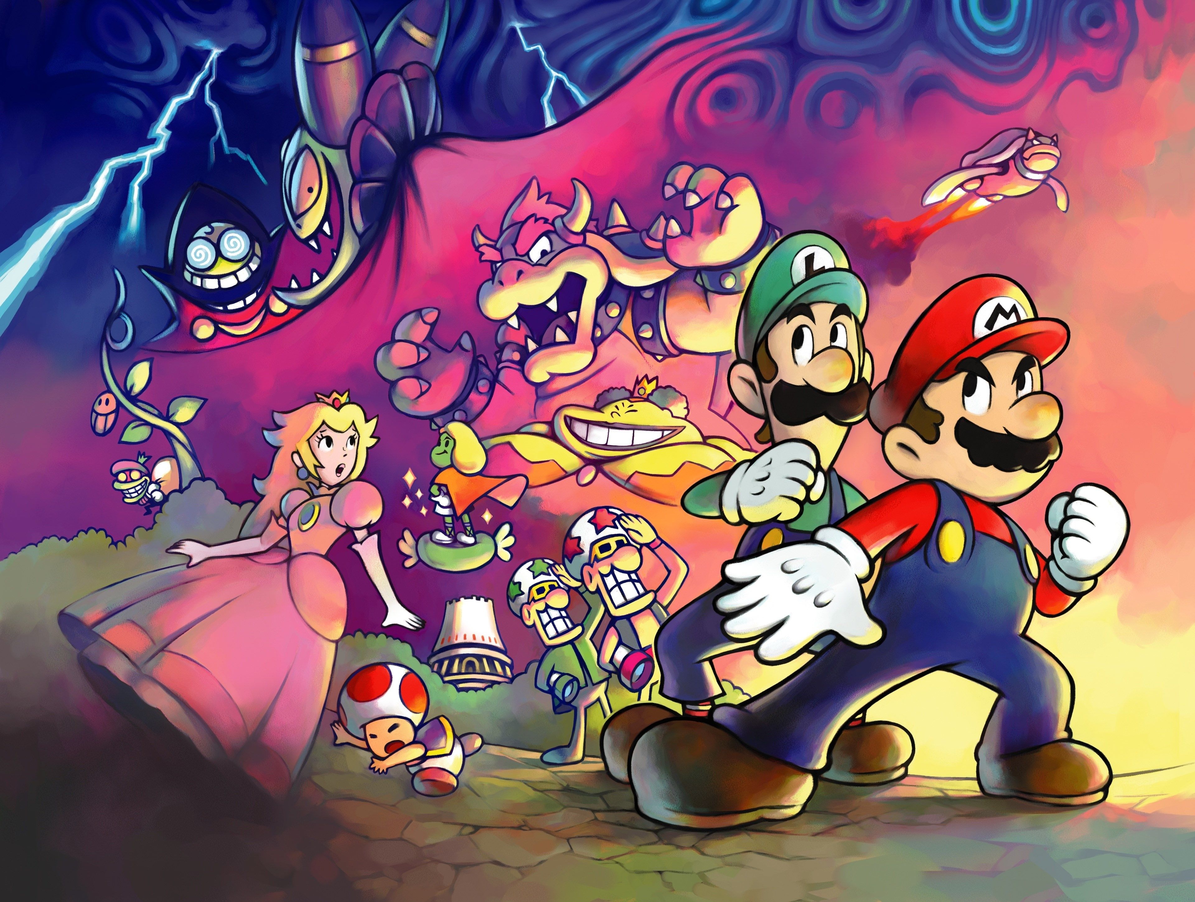 3840x2900 mario 4k ultra HD wallpaper High quality walls, Desktop