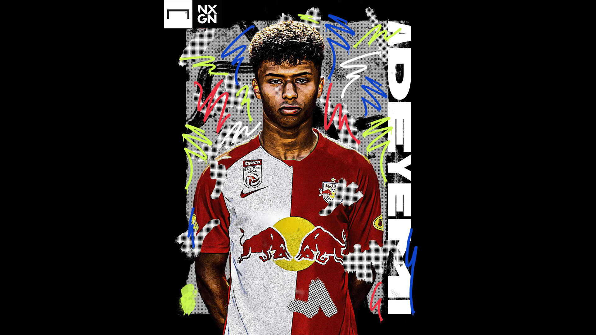 1920x1080 FC Red Bull Salzburg EN to Karim #Adeyemi who is named in #NXGN for 2021, Desktop