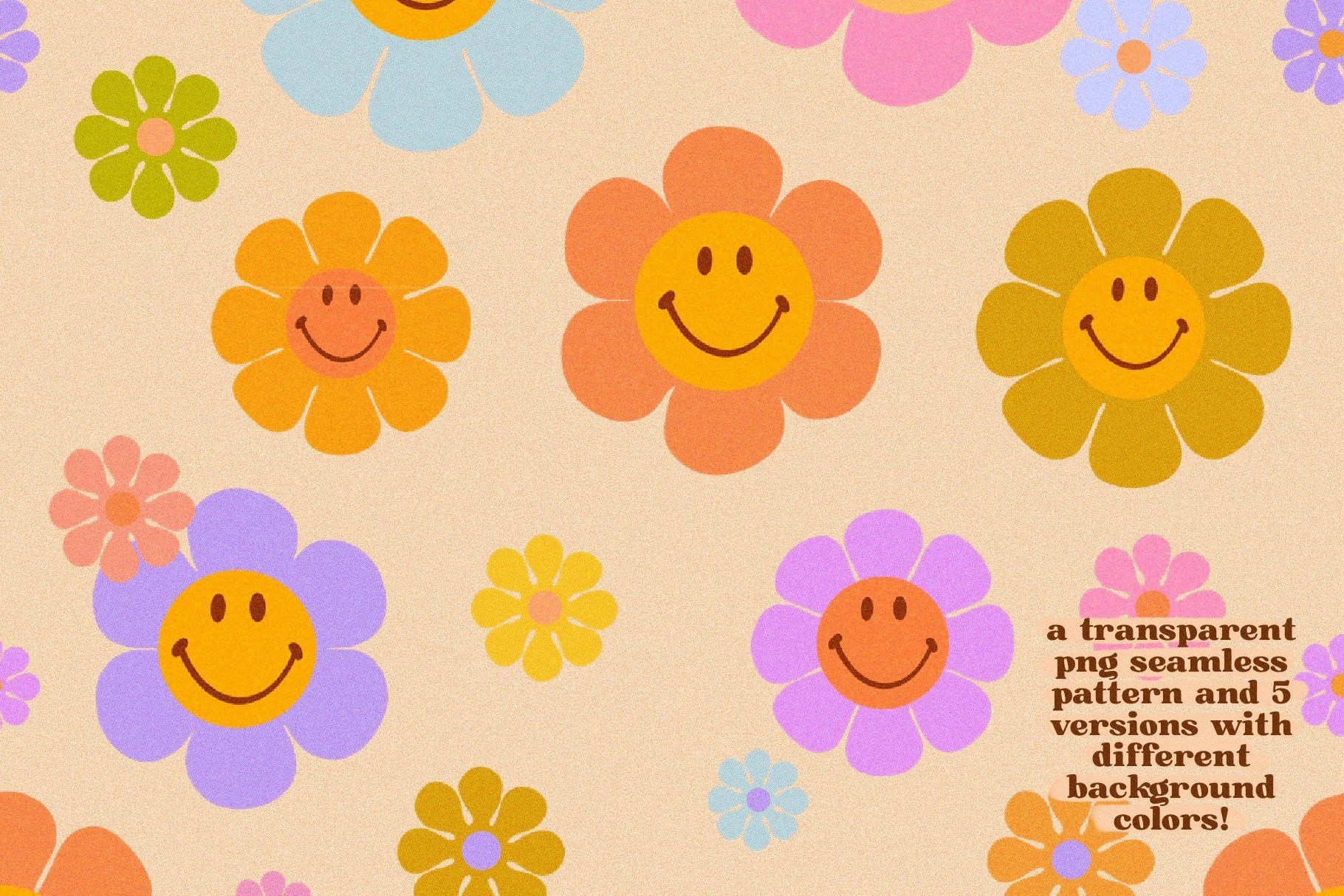 1820x1220 Smiley Flowers Illustration Pack. Aesthetic iphone wallpaper, Cute desktop wallpaper, Cute laptop wallpaper, Desktop