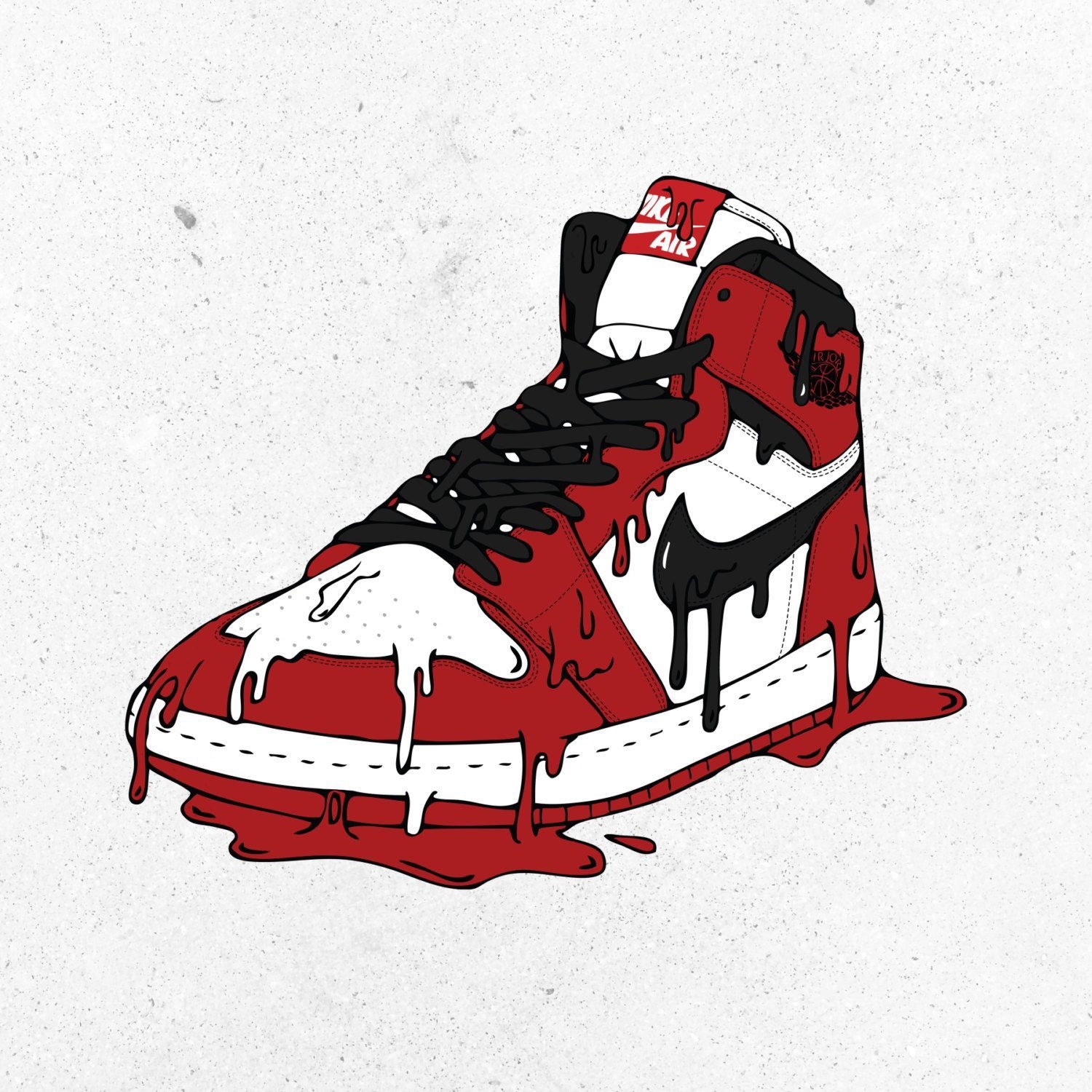 1500x1500 Drippy Shoes Wallpaper, Phone