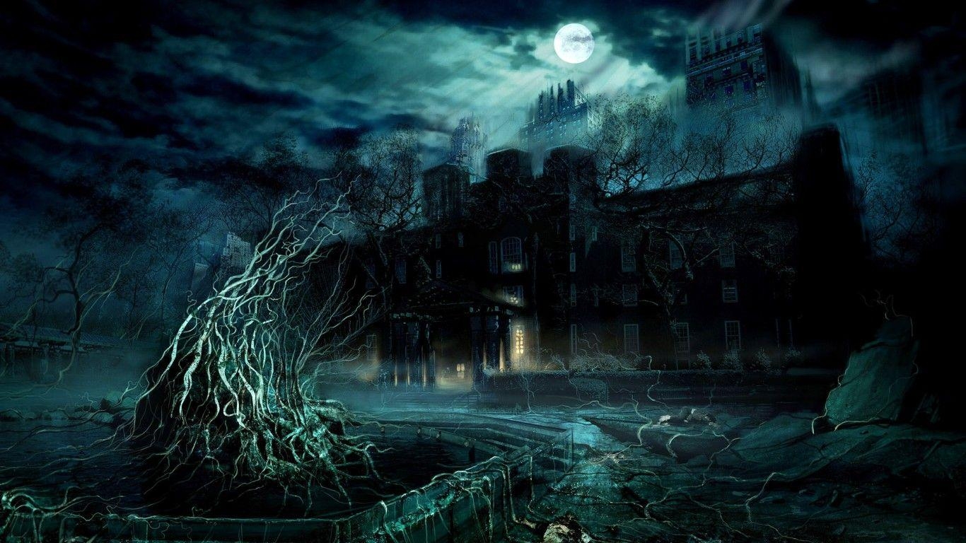 1370x770 Anime House Moon HD Jootix 264587 Wallpaper wallpaper, Desktop