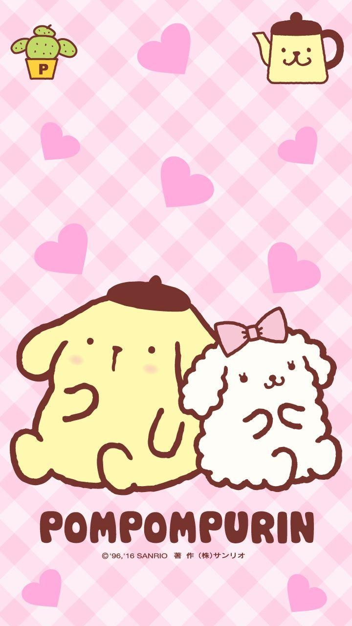 720x1280 Pompompurin wallpaper. Hello Kitty & Friends. Sanrio, Phone