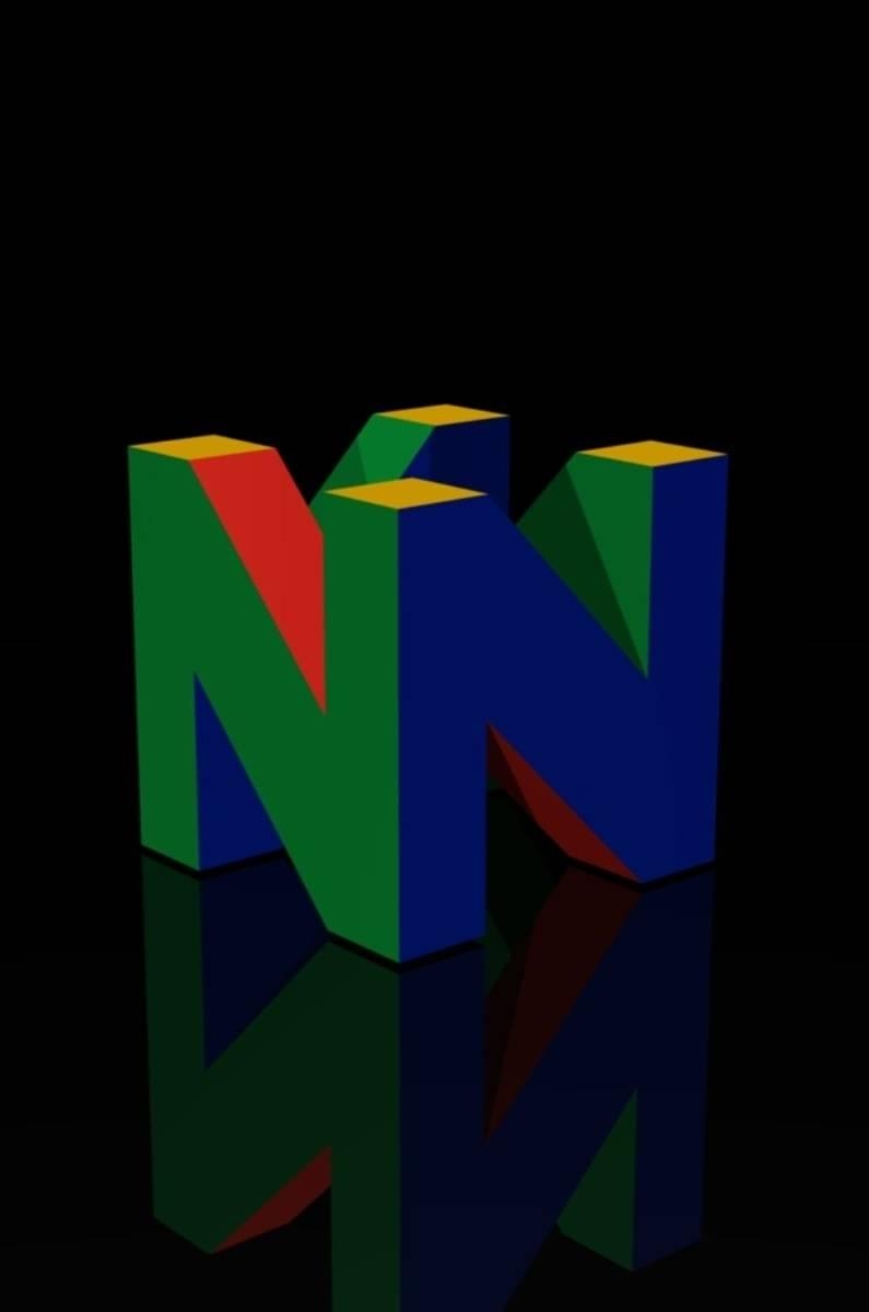 800x1200 N64 Logo Wallpaper, Phone