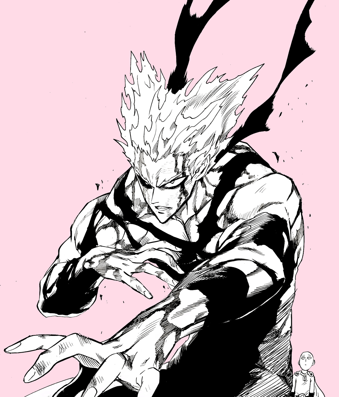 1100x1280 garou wallpaper, Phone