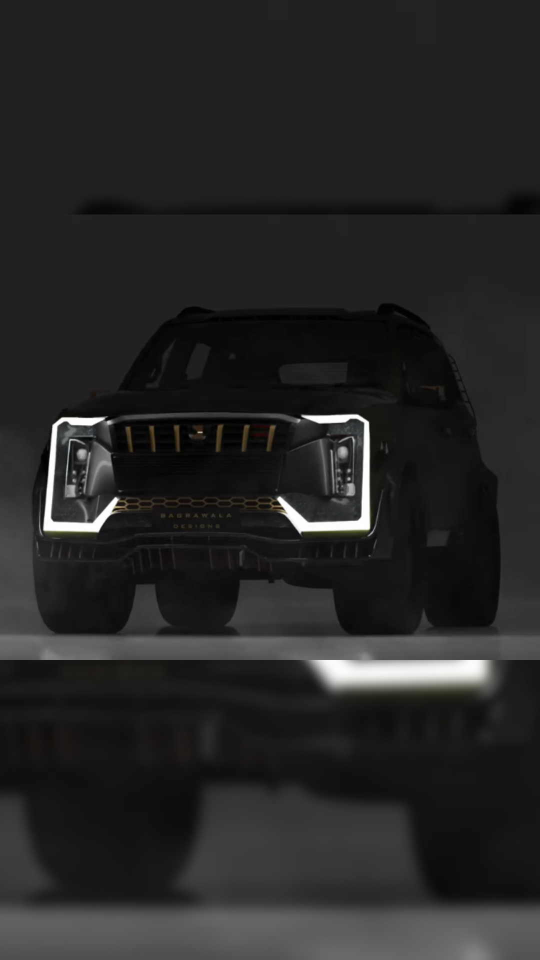 1080x1920 Extreme Mahindra Scorpio N Rendered By A YouTuber, Phone