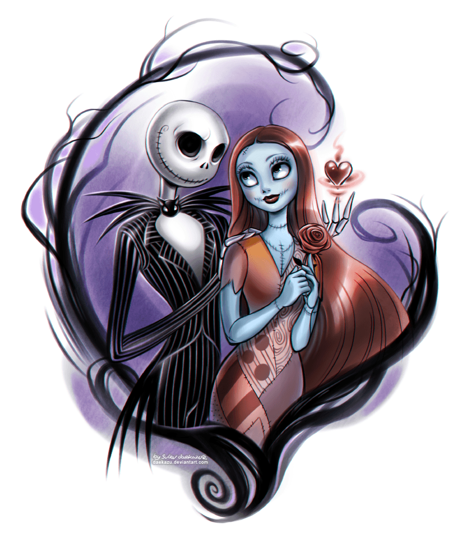 950x1090 jack skellington and sally quotes things, Phone