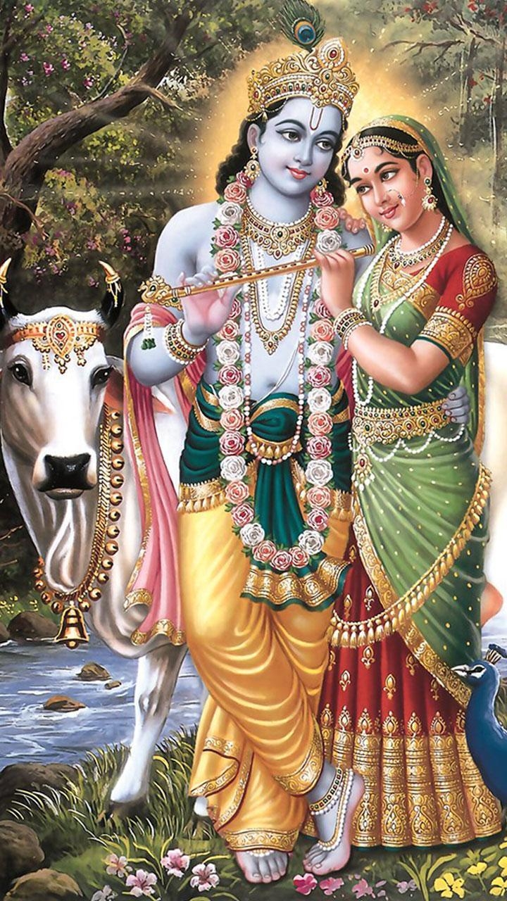 720x1280 Radha Krishna Wallpaper for Android, Phone