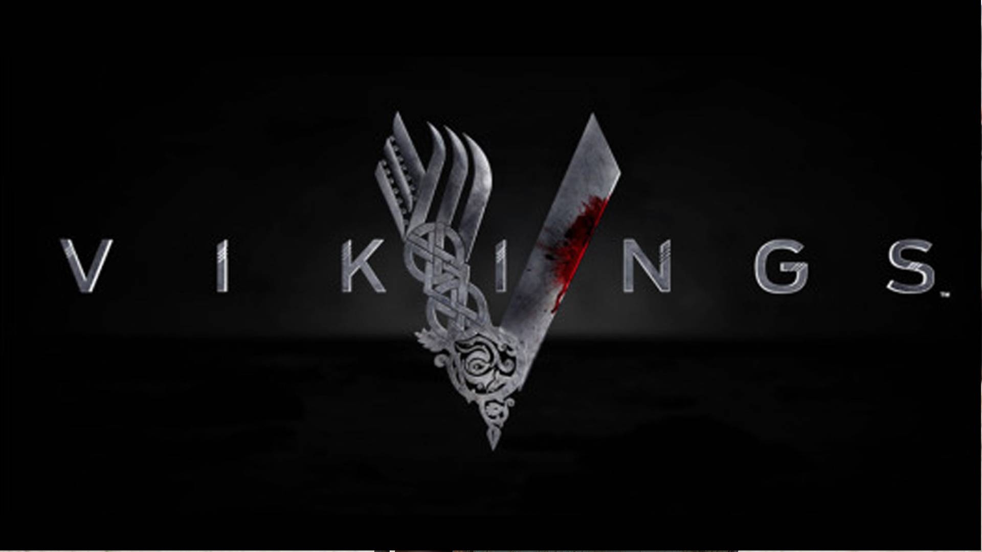 1920x1080 Vikings Logo on Black, Desktop