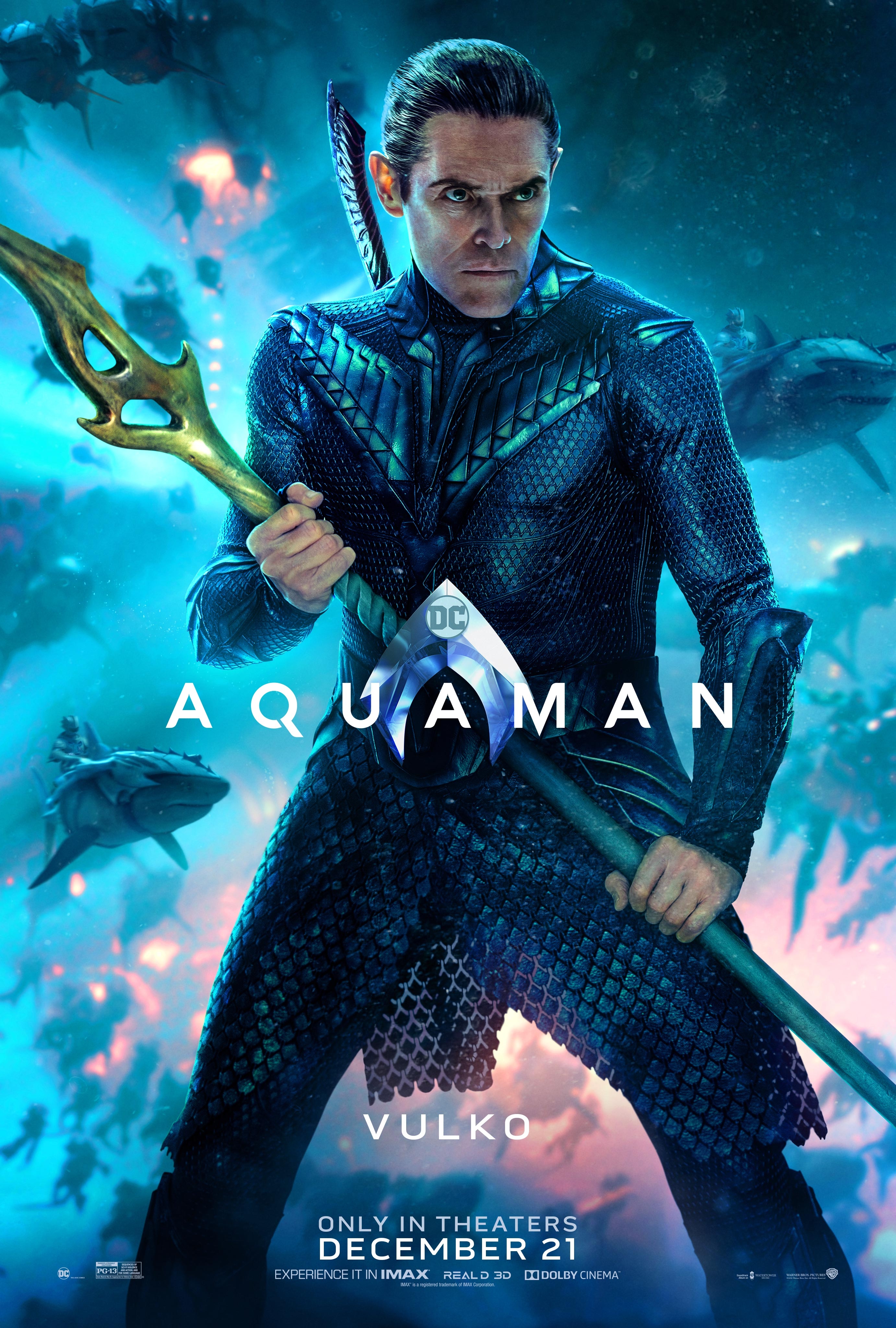 2770x4100 DCEU: DC extended universe image Aquaman (2018) Character Poster, Phone