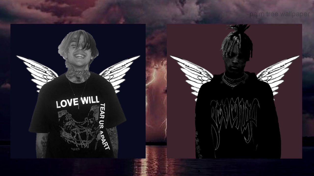 1280x720 Lil Peep & Xxxtentacion Falling Down Down Lil Peep, Desktop