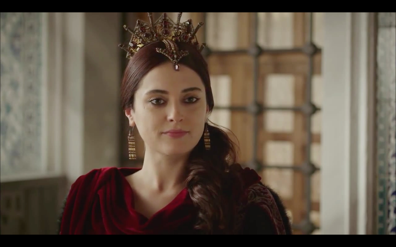 1280x800 Halime Sultanıhan Gürbüz. Crown, Actresses, Sultana, Desktop