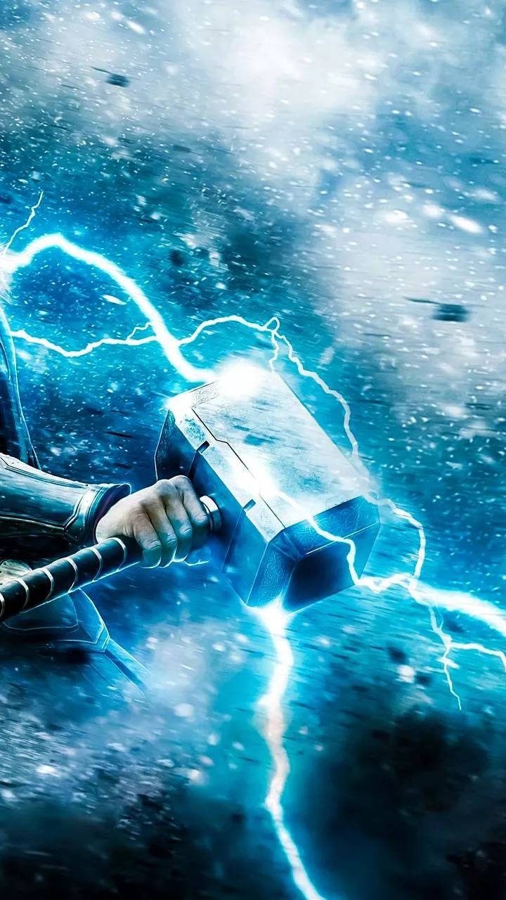 720x1280 Thor Hammer Wallpaper, Phone