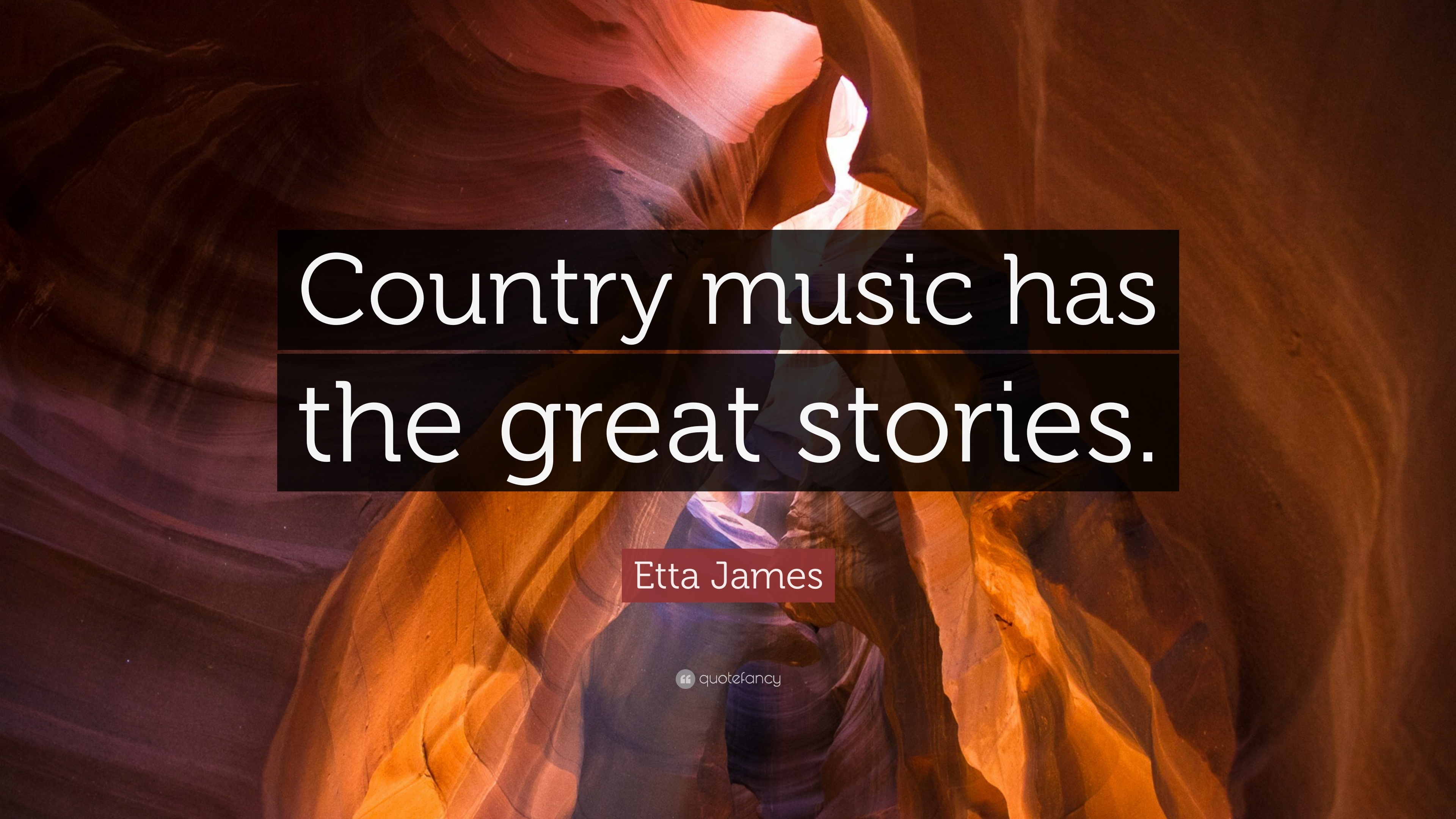 3840x2160 Etta James Quote: “Country music has the great stories.” 7, Desktop