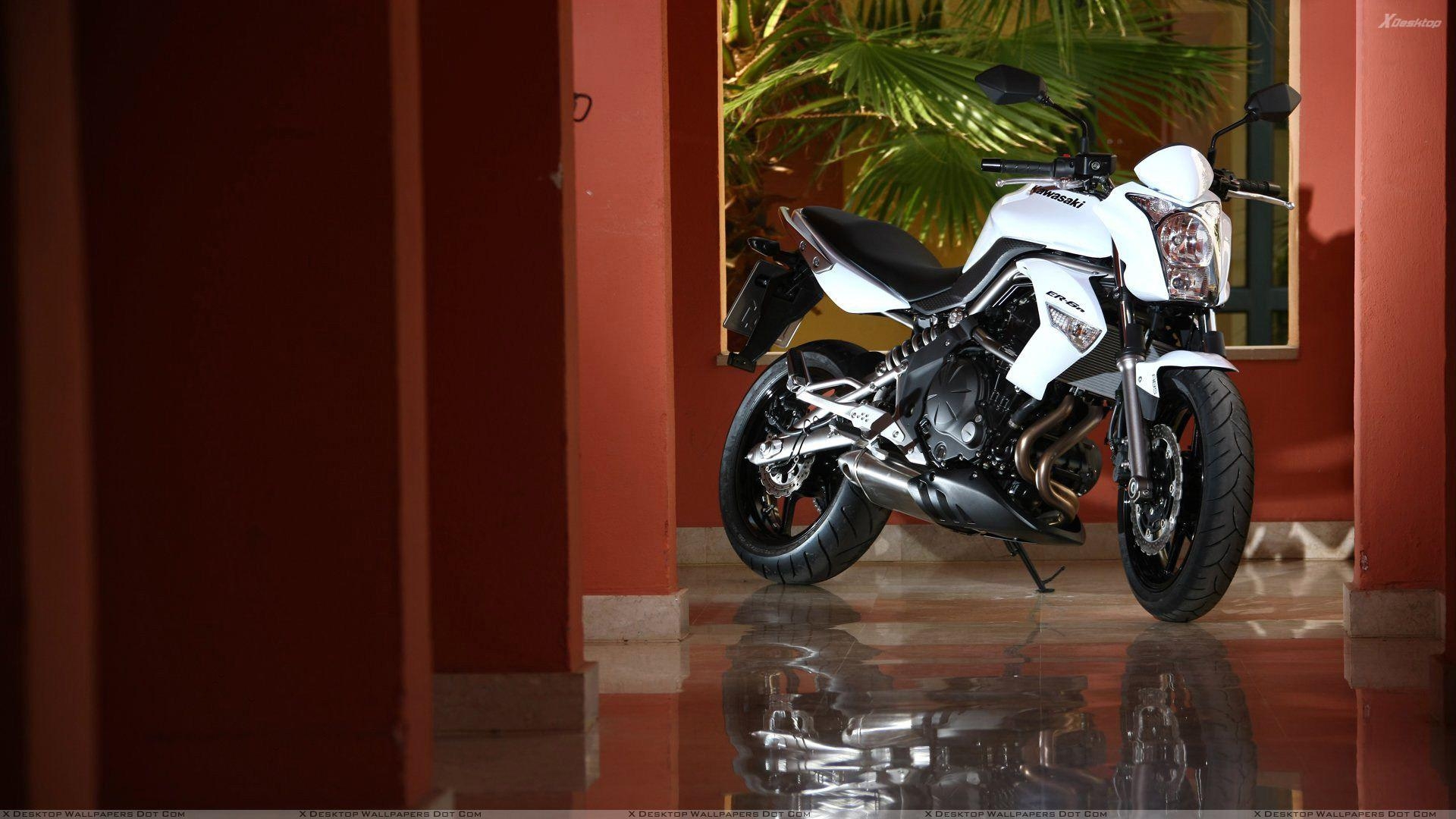 1920x1080 Kawasaki Ninja 650R In White Wallpaper, Desktop