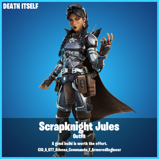 520x520 Scrapknight Jules Fortnite wallpaper, Phone