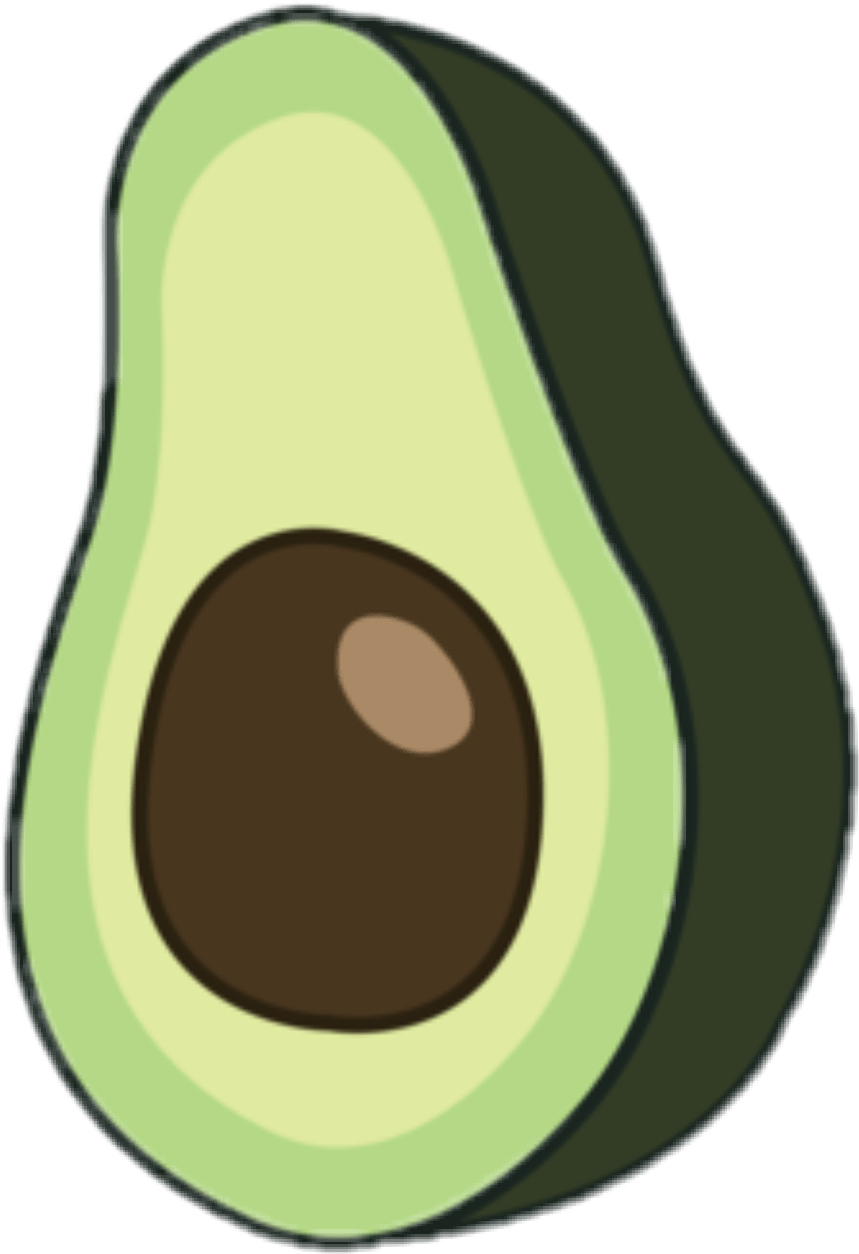 860x1260 Transparent Avocado Wallpaper Tumblr Avocado Png, Phone