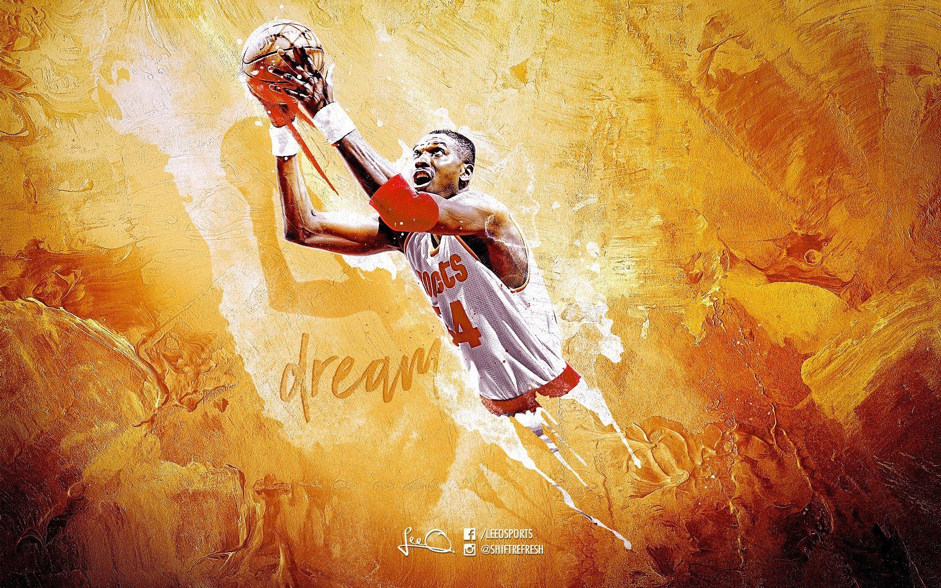 1920x1200 Hakeem Olajuwon Wallpaper. Basketball Wallpaper at, Desktop